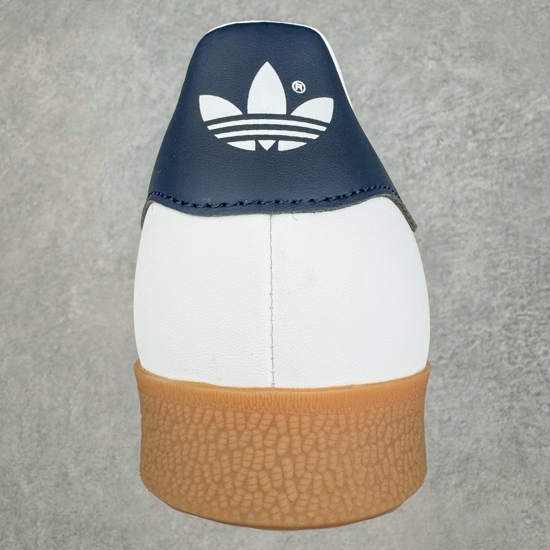 Adidas Originals Gazelle Indoor 低筒 复古板鞋 休闲鞋 男鞋 女鞋 白蓝 IG3507