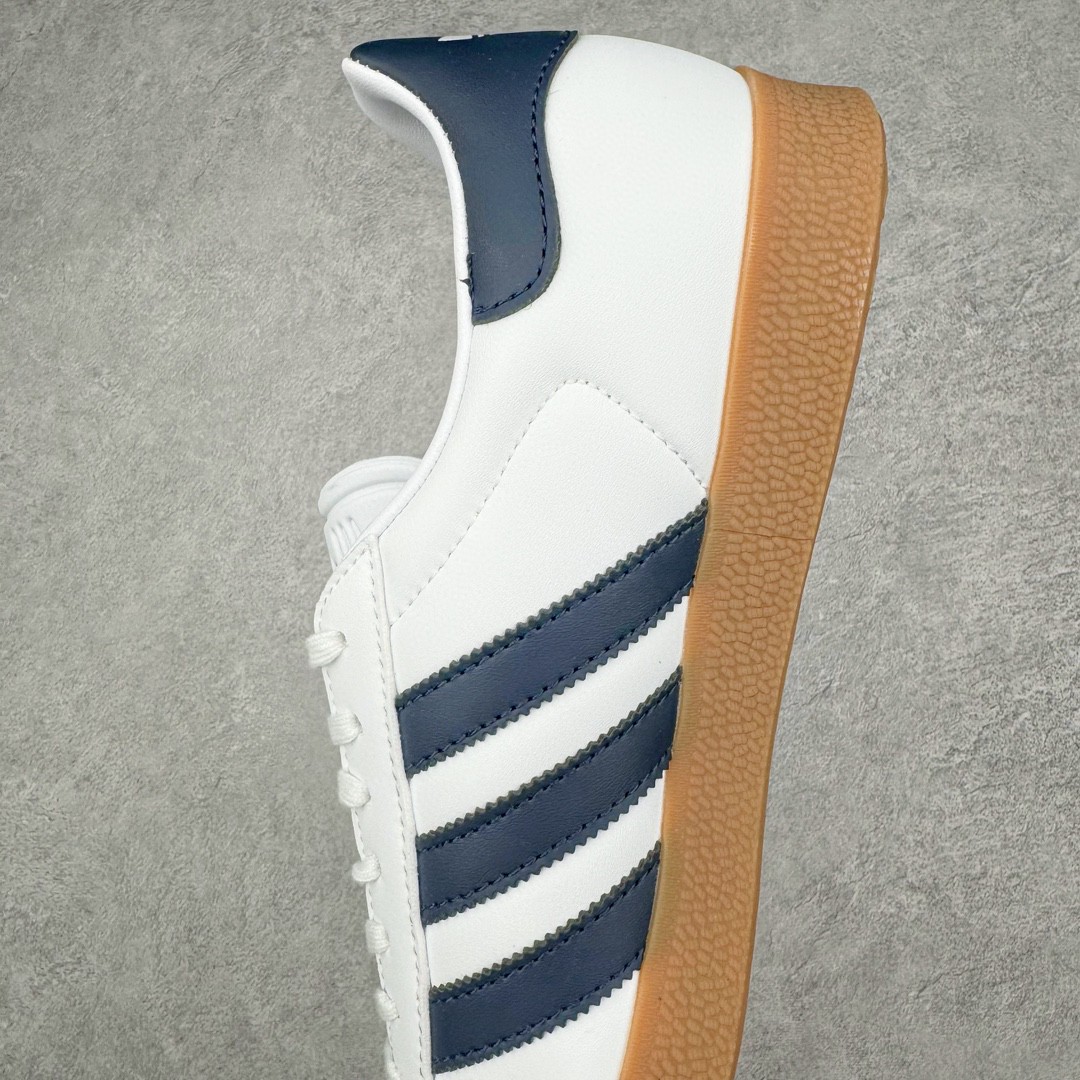 Adidas Originals Gazelle Indoor 低筒 复古板鞋 休闲鞋 男鞋 女鞋 白蓝 IG3507