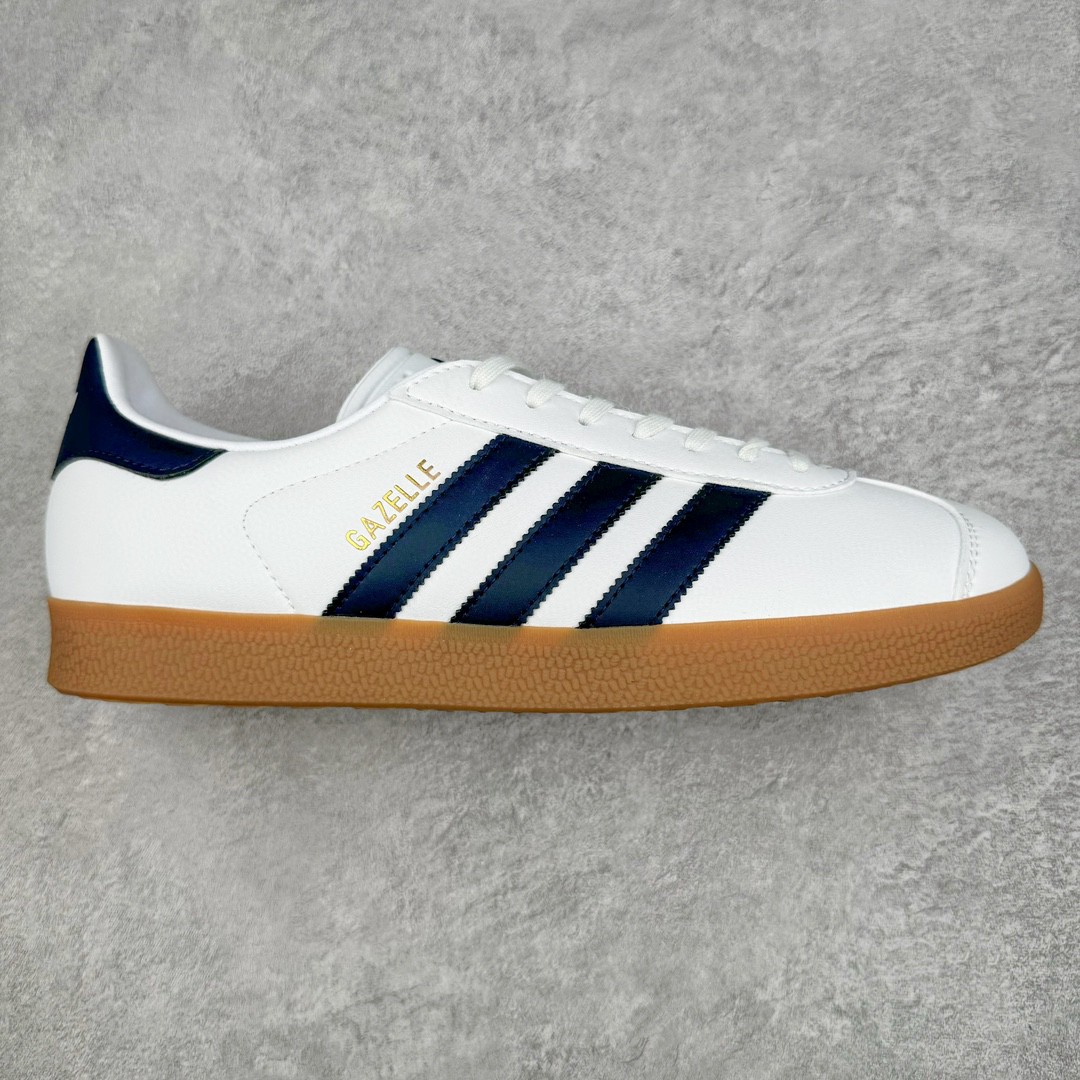Adidas Originals Gazelle Indoor 低筒 复古板鞋 休闲鞋 男鞋 女鞋 白蓝 IG3507