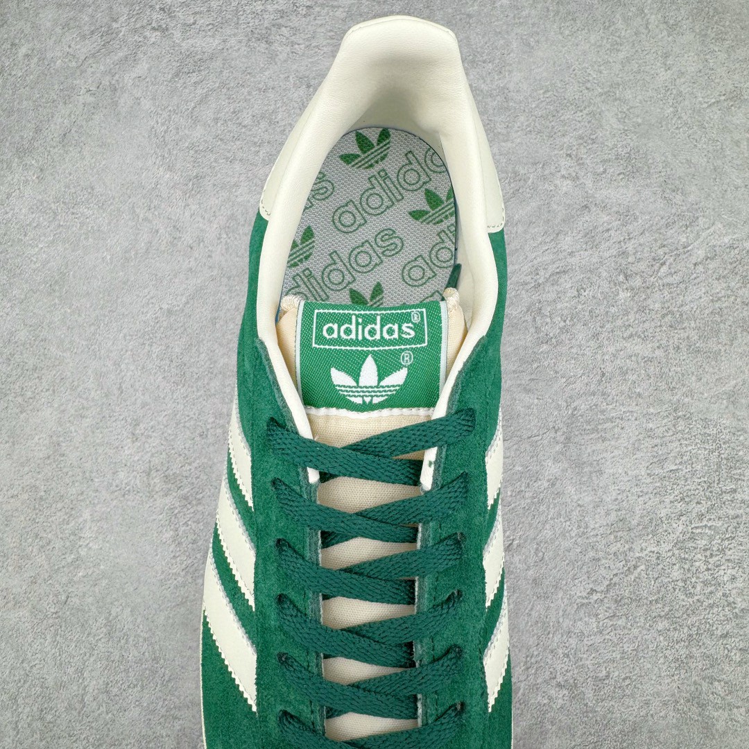 Adidas Originals Gazelle Indoor 低筒 复古板鞋 休闲鞋 男鞋 女鞋 白绿 GY7338