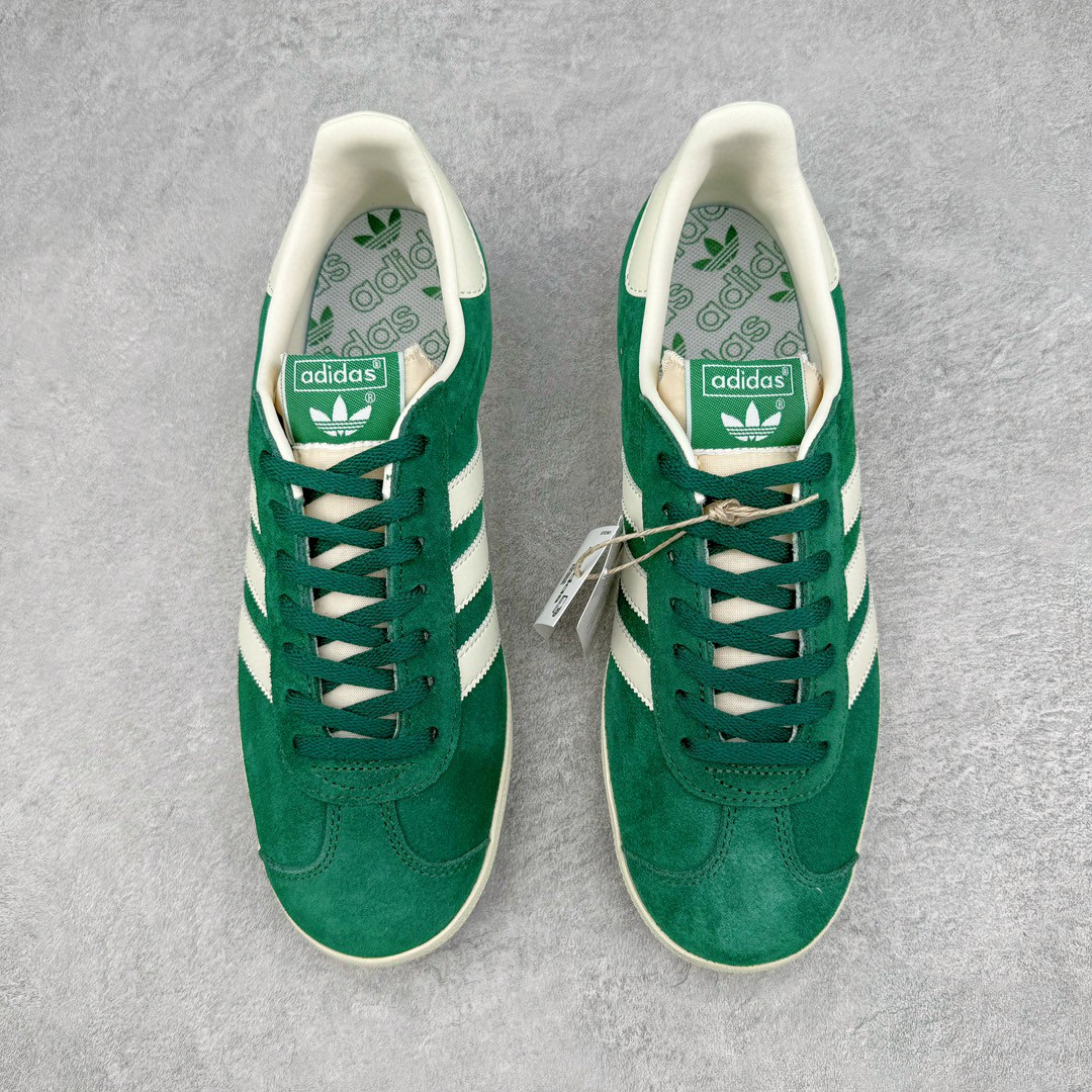 Adidas Originals Gazelle Indoor 低筒 复古板鞋 休闲鞋 男鞋 女鞋 白绿 GY7338