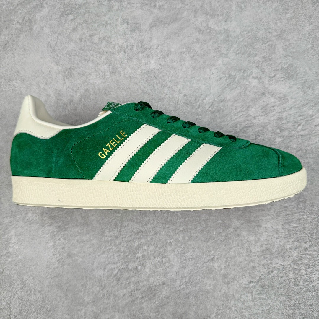 Adidas Originals Gazelle Indoor 低筒 复古板鞋 休闲鞋 男鞋 女鞋 白绿 GY7338