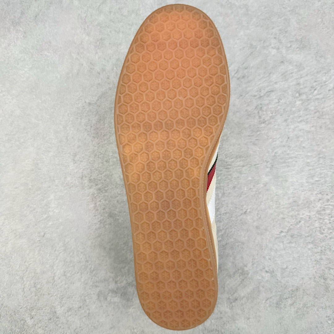 Adidas Originals Gazelle Indoor 低筒 复古板鞋 休闲鞋 男鞋 女鞋 米色 IG0672