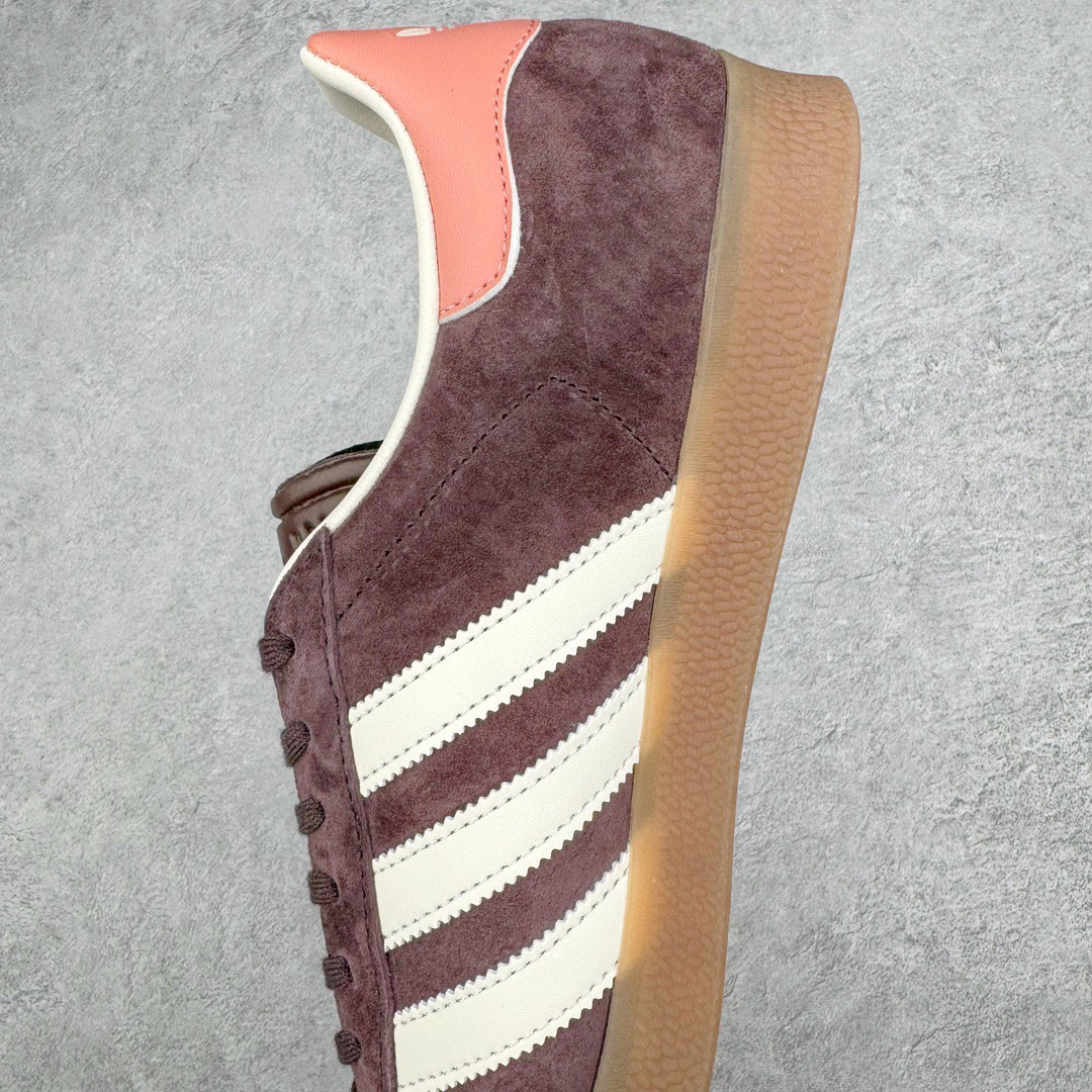 Adidas Originals Gazelle Indoor 低筒 复古板鞋 休闲鞋 男鞋 女鞋 棕色 IF3233