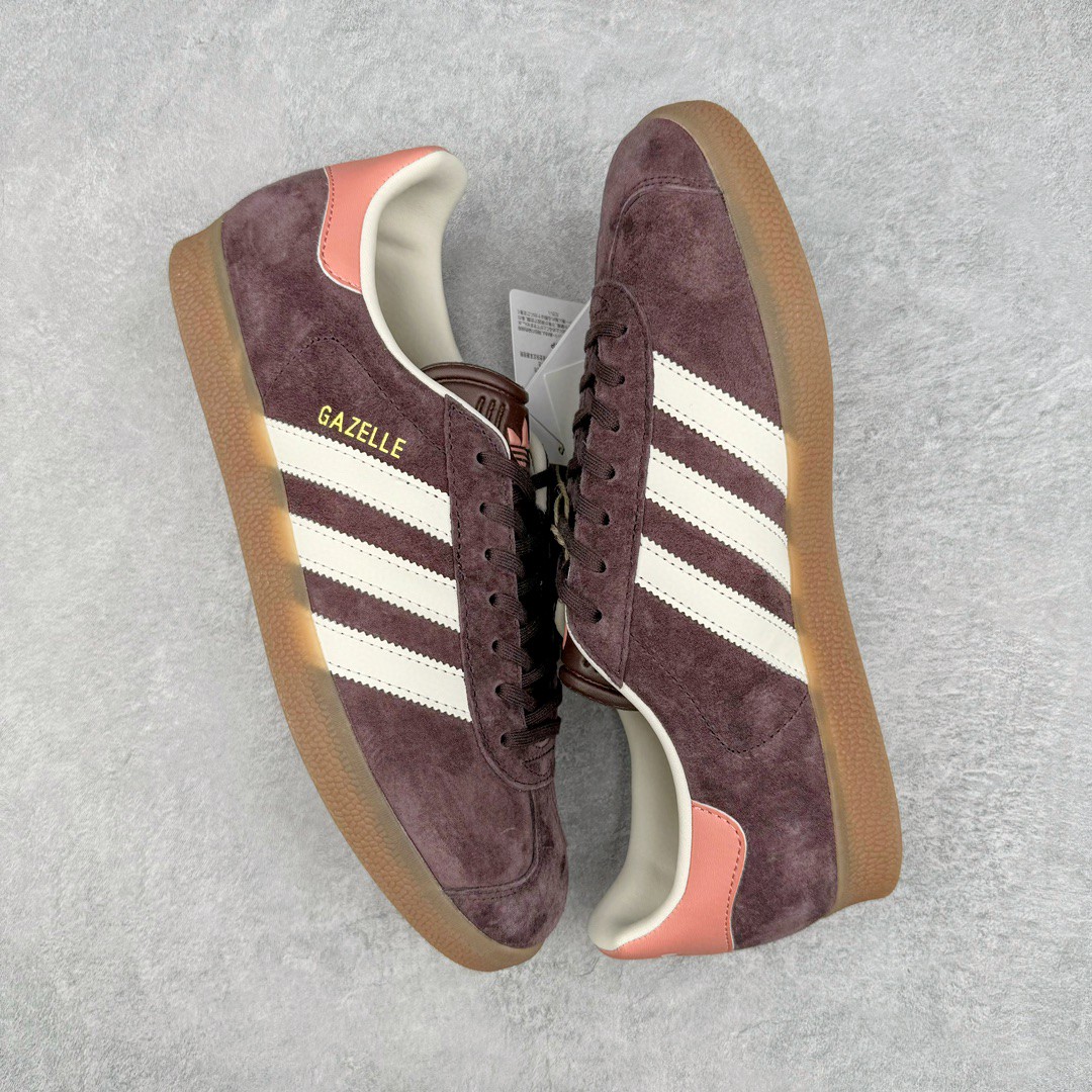 Adidas Originals Gazelle Indoor 低筒 复古板鞋 休闲鞋 男鞋 女鞋 棕色 IF3233