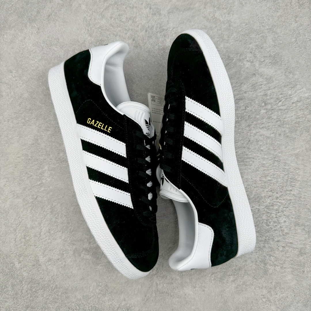 Adidas Originals Gazelle Indoor 低筒 复古板鞋 休闲鞋 男鞋 女鞋 黑白 BB5476