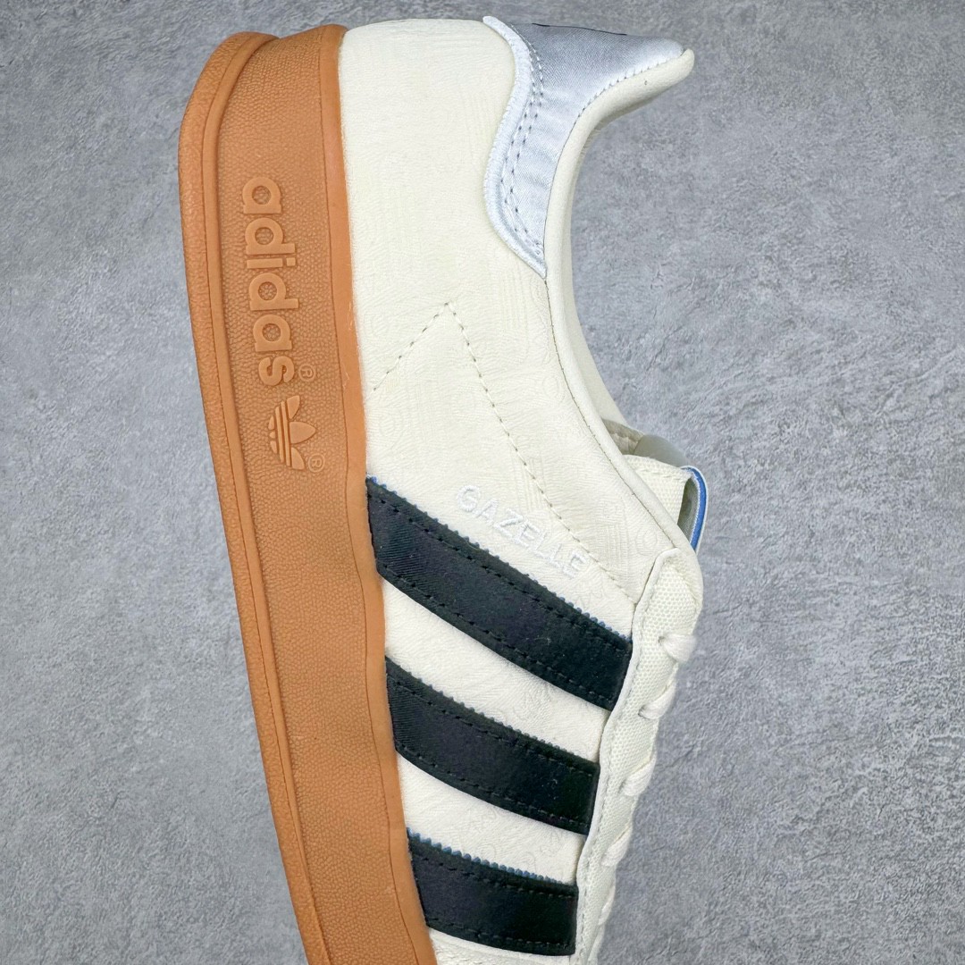 Adidas Originals Gazelle Indoor 低筒 复古板鞋 休闲鞋 男鞋 女鞋 白色 IG3677