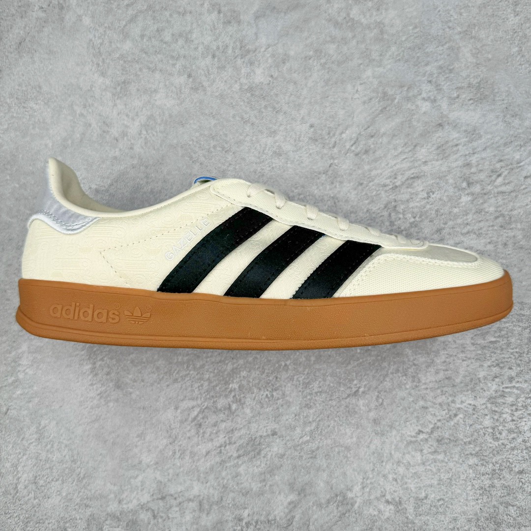 Adidas Originals Gazelle Indoor 低筒 复古板鞋 休闲鞋 男鞋 女鞋 白色 IG3677