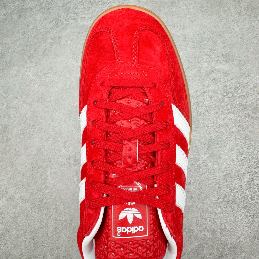 Adidas Originals Gazelle Indoor 低筒 复古板鞋 休闲鞋 男鞋 女鞋 红色 H06261