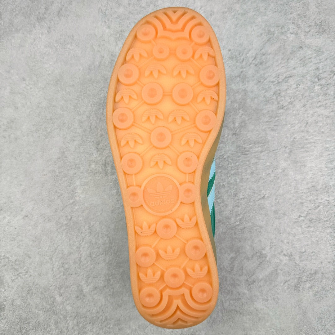 Adidas Originals Gazelle Indoor 低筒 复古板鞋 休闲鞋 男鞋 女鞋 绿色 IG9979