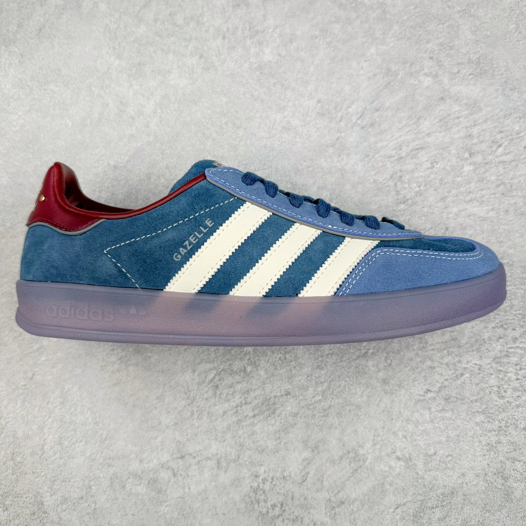 Adidas Originals Gazelle Indoor 低筒 复古板鞋 休闲鞋 男鞋 女鞋 藏青蓝 ID1008