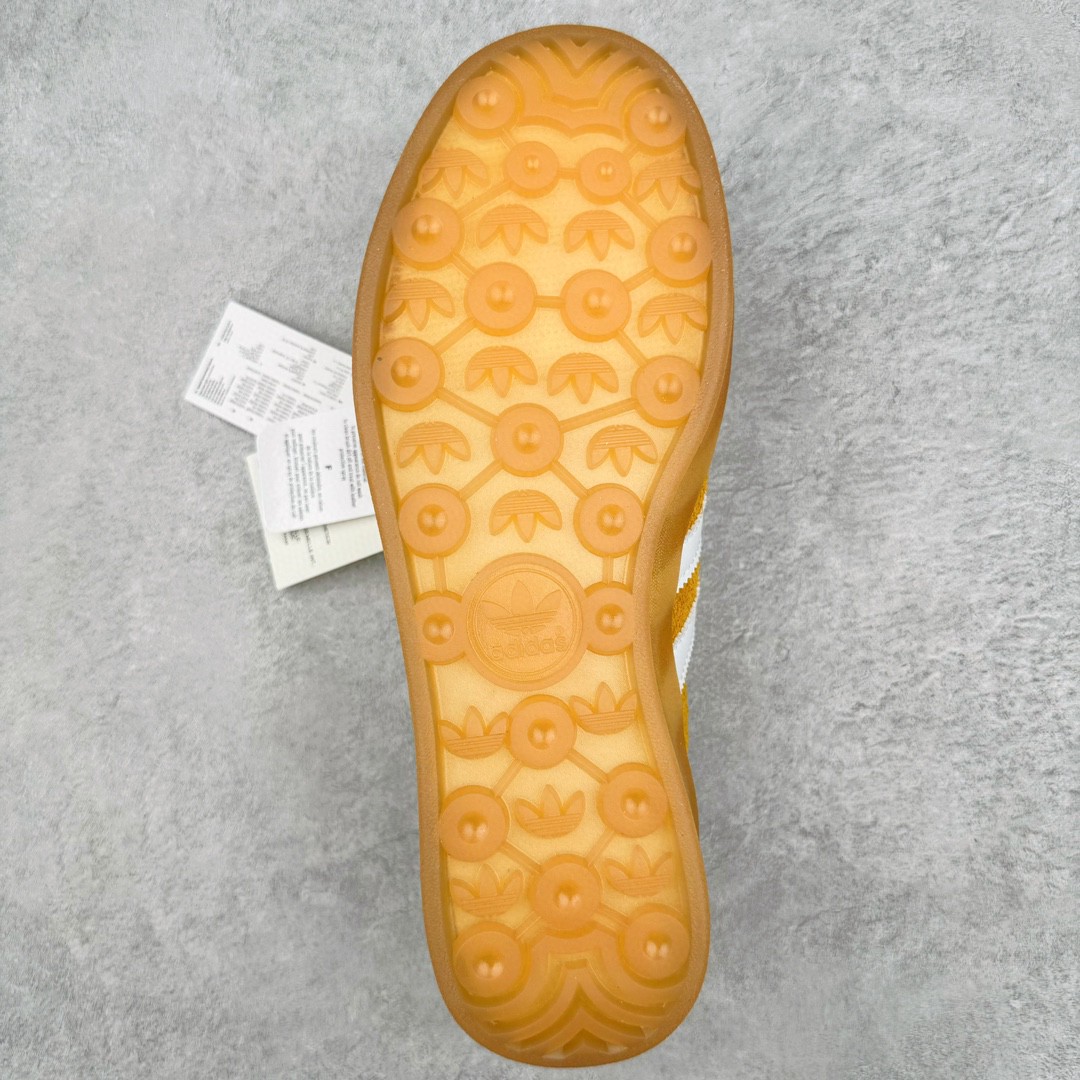 Adidas Originals Gazelle Indoor 低筒 复古板鞋 休闲鞋 男鞋 女鞋 黄白 HQ8716