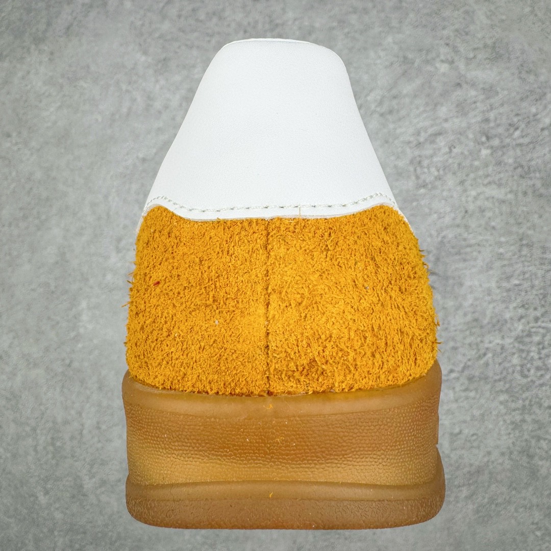 Adidas Originals Gazelle Indoor 低筒 复古板鞋 休闲鞋 男鞋 女鞋 黄白 HQ8716