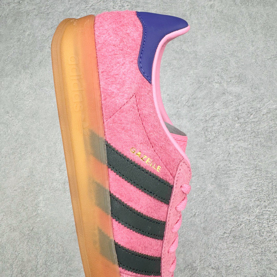 Adidas Originals Gazelle Indoor 低筒 复古板鞋 休闲鞋 男鞋 女鞋 粉色 IE7002
