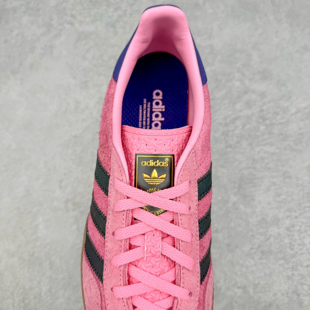 Adidas Originals Gazelle Indoor 低筒 复古板鞋 休闲鞋 男鞋 女鞋 粉色 IE7002