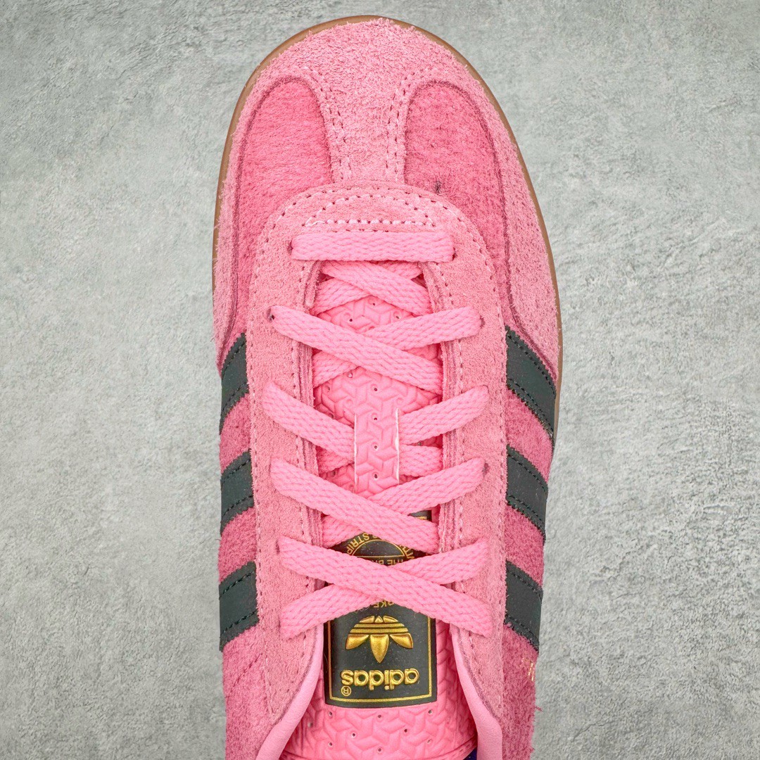 Adidas Originals Gazelle Indoor 低筒 复古板鞋 休闲鞋 男鞋 女鞋 粉色 IE7002