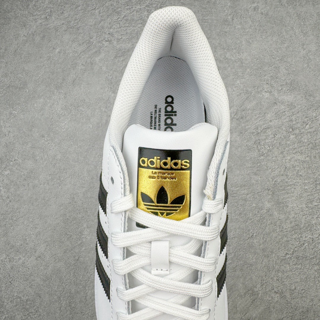 Adidas Originals Superstar 贝壳头 低筒 复古板鞋 休闲鞋 男鞋 女鞋 白色 EG4958