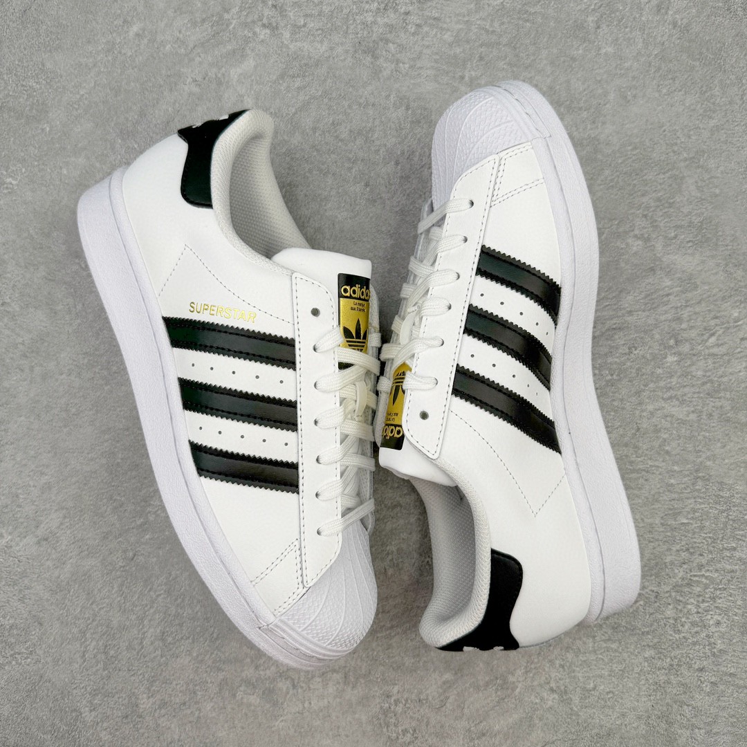 Adidas Originals Superstar 贝壳头 低筒 复古板鞋 休闲鞋 男鞋 女鞋 白色 EG4958