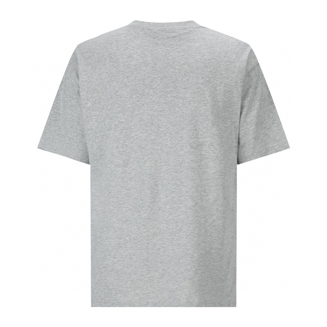 CELINE 赛琳 纯色刺绣徽标 T恤 圆领 短袖 夏款 男女同款 灰色 2X04I671Q-09MO