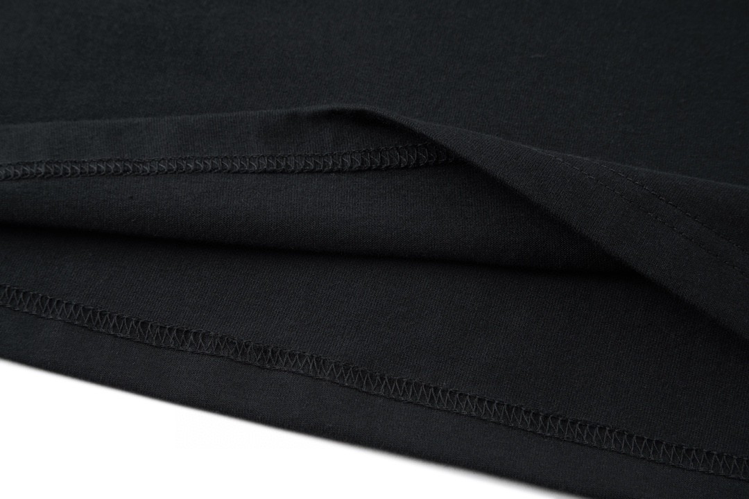 Balenciaga 巴黎世家 adidas 联名款 刺绣字母Logo 圆领 短袖 T恤 夏季 黑色 IB5243