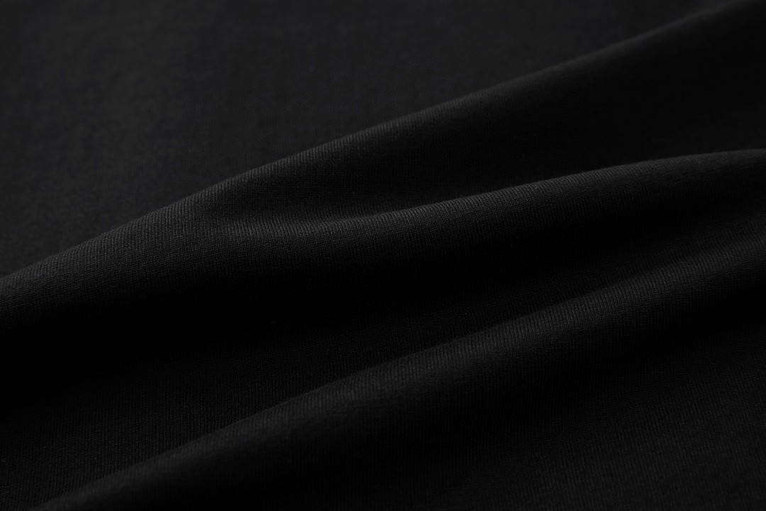 Balenciaga 巴黎世家 纯色字母logo印花 圆领 短袖 T恤 夏季 黑色 6R1T771-JWZZ1-0999