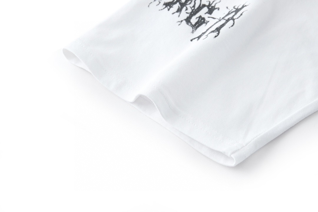 Balenciaga 巴黎世家 New Year 新年系列 字母印花 短袖 T恤 圆领 夏季 白色 641675TPVO29065