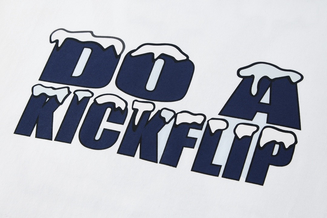 LOUIS VUITTON 路易威登 积雪字母logo 短袖 圆领 T 恤 上衣 夏款 白色 1AB74Y