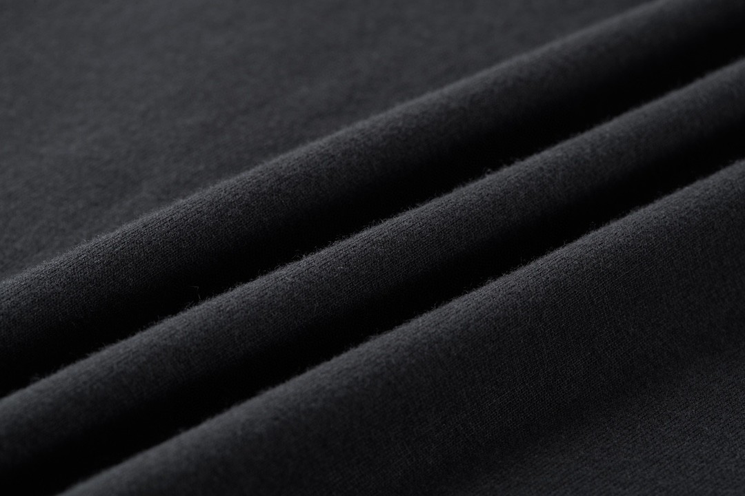 Balenciaga 巴黎世家 草写字母Logo 短袖 T恤 圆领 短款 夏季 黑色