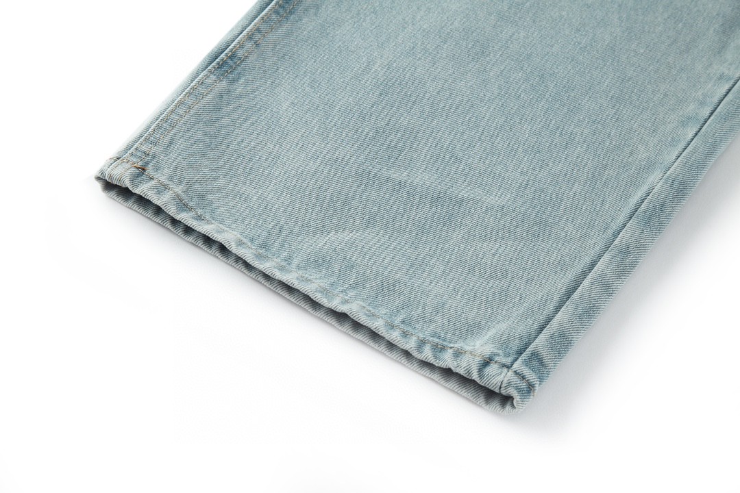 Balenciaga 巴黎世家 纯色牛仔裤 长裤 蓝色