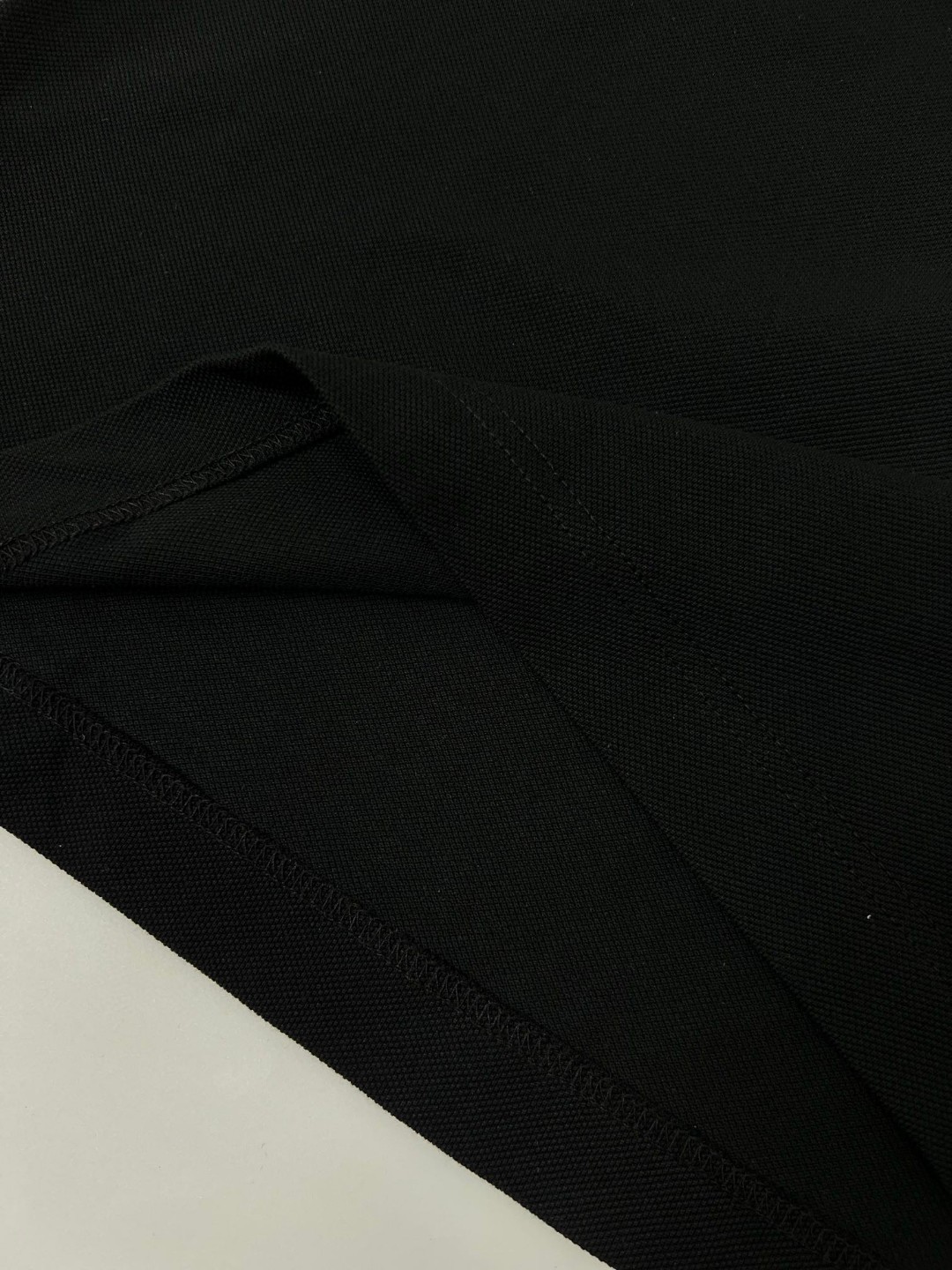 Givenchy 纪梵希 字母logo印花 半拉链Polo衫 T恤 短袖 套头 夏款 黑色 BM71D13YFP-001