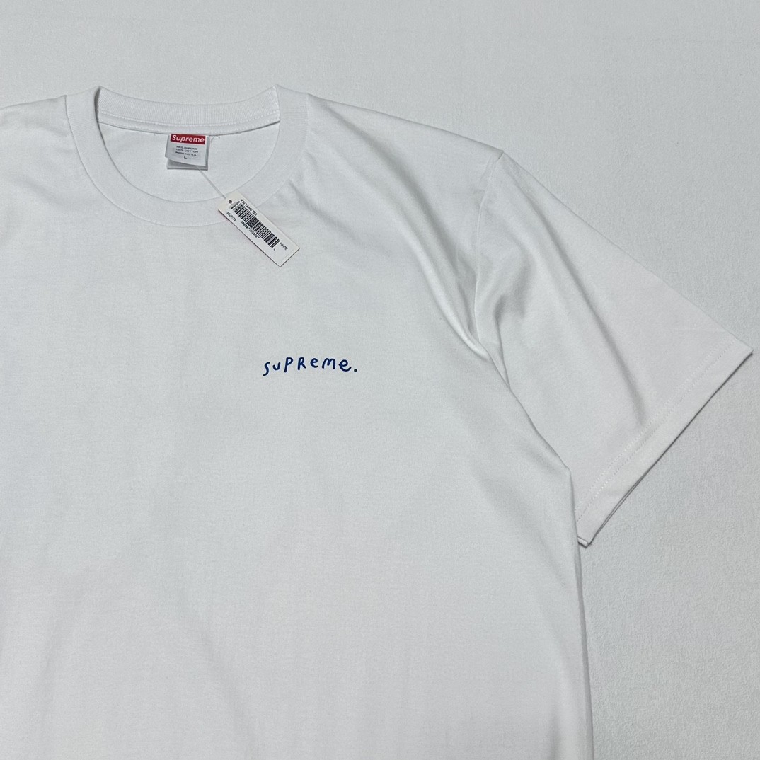 Supreme FW23 WEEK17 YIN YANG TEE 阴阳八卦印花 短袖 T恤 黑色 白色 SUP-FW23-252