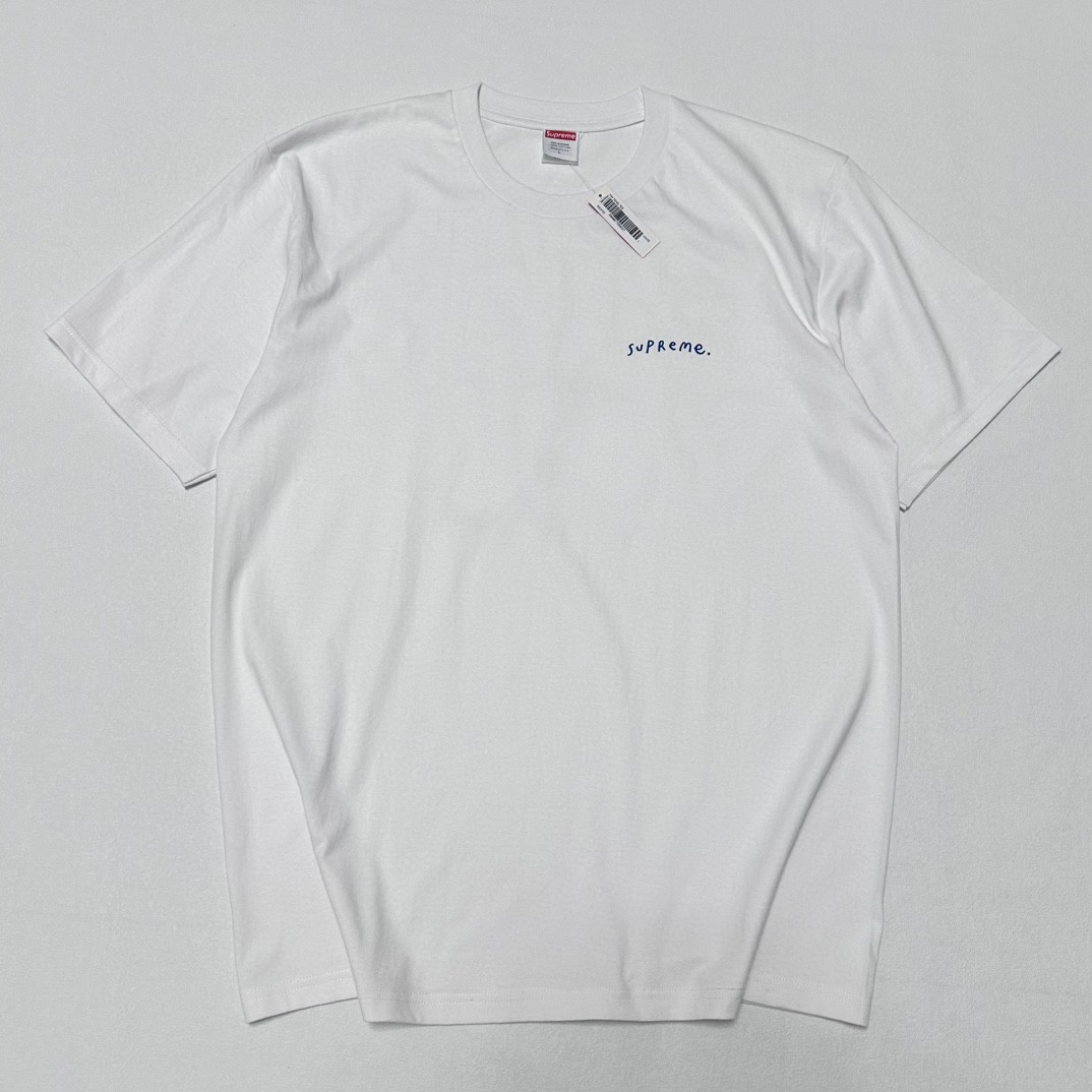 Supreme FW23 WEEK17 YIN YANG TEE 阴阳八卦印花 短袖 T恤 黑色 白色 SUP-FW23-252