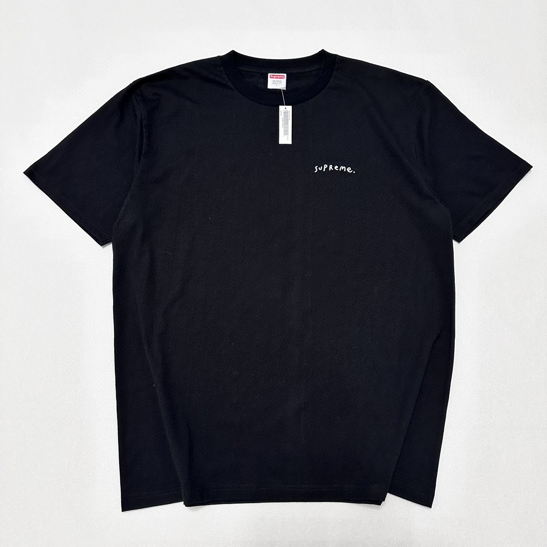 Supreme FW23 WEEK17 YIN YANG TEE 阴阳八卦印花 短袖 T恤 黑色 白色 SUP-FW23-252