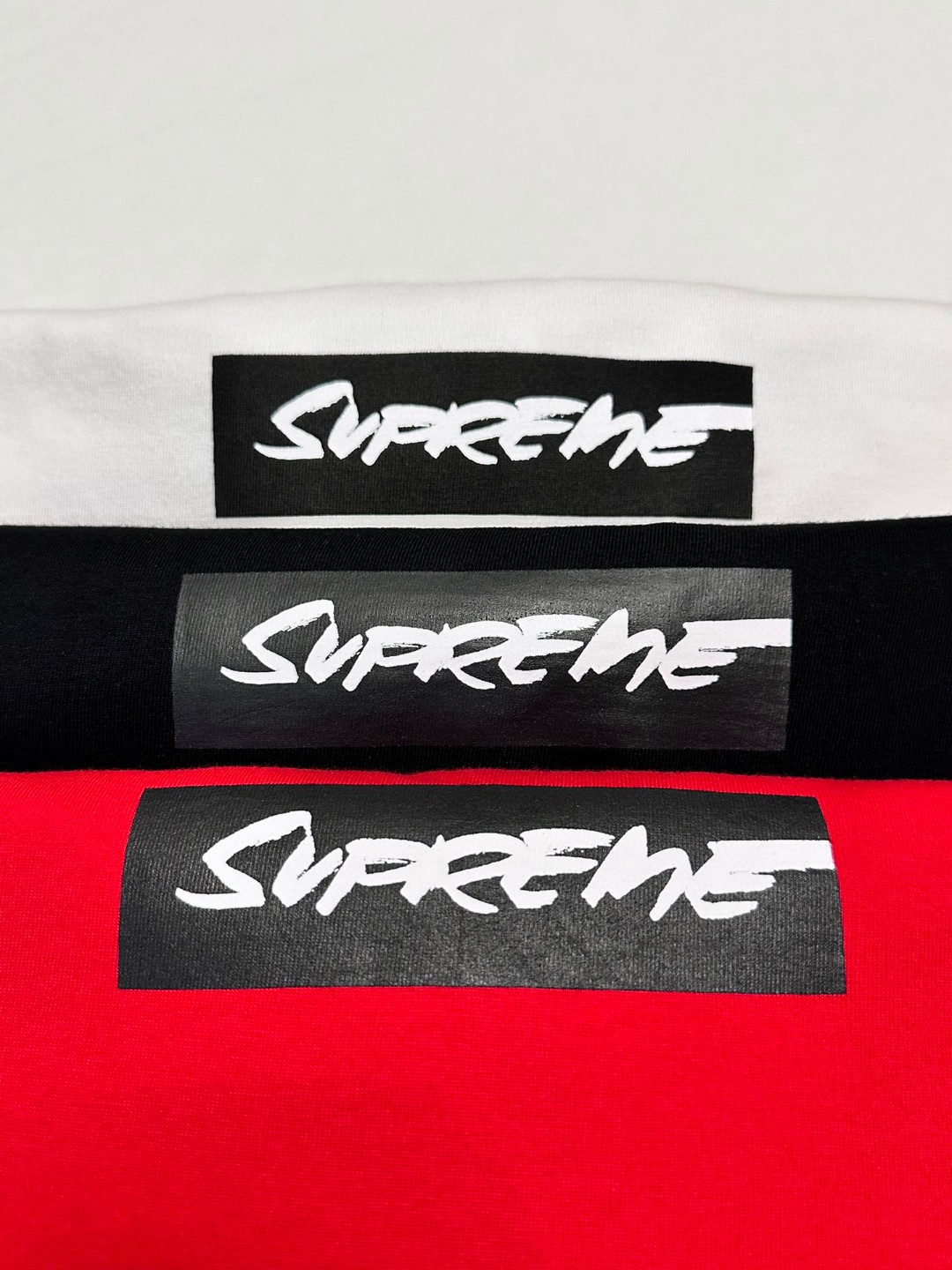 Supreme Futura 联名款 SS24 WEEK1  FUTURA BOX LOGO TEE 字母Logo印花 短袖 T恤 黑色 白色 红色 SUP-SS24-002