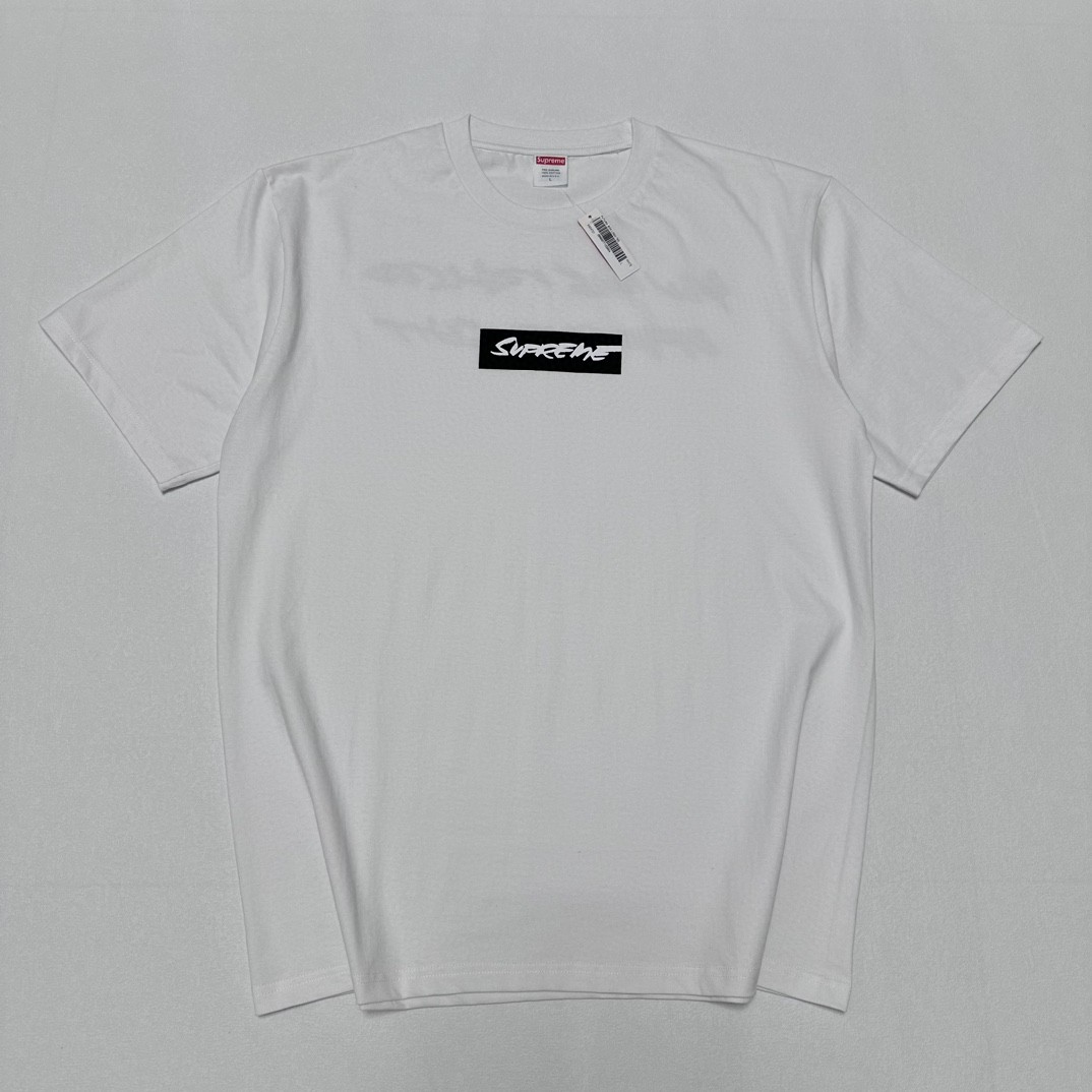 Supreme Futura 联名款 SS24 WEEK1  FUTURA BOX LOGO TEE 字母Logo印花 短袖 T恤 黑色 白色 红色 SUP-SS24-002