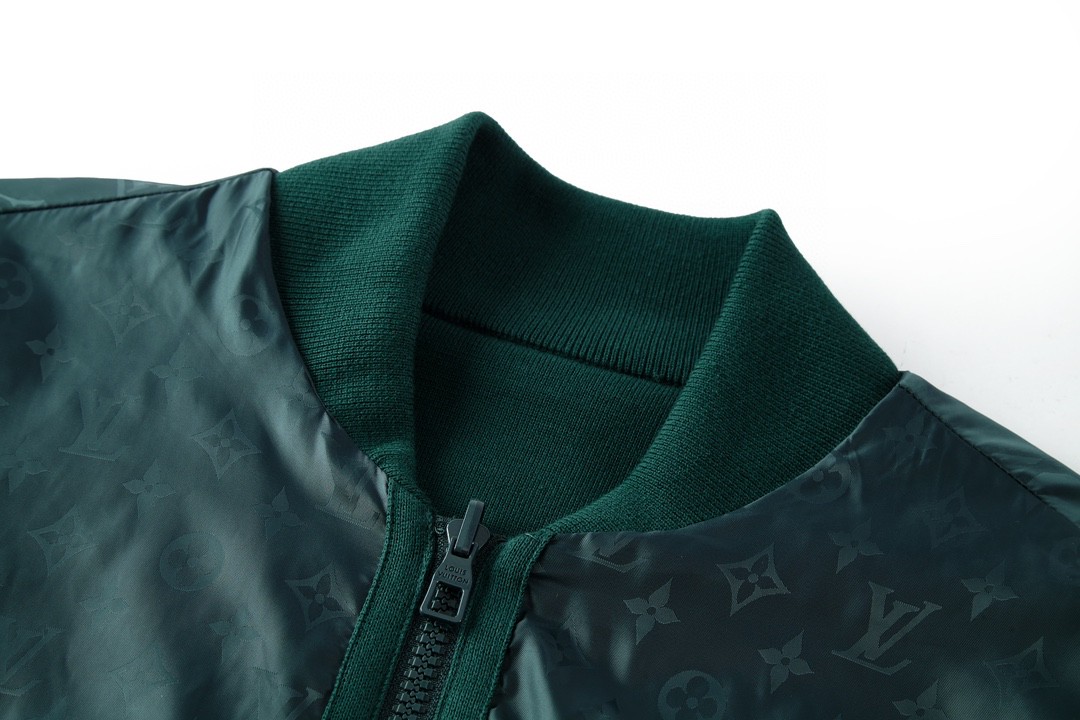 LOUIS VUITTON 路易威登 双面穿拉链夹克 外套 绿色1AF716
