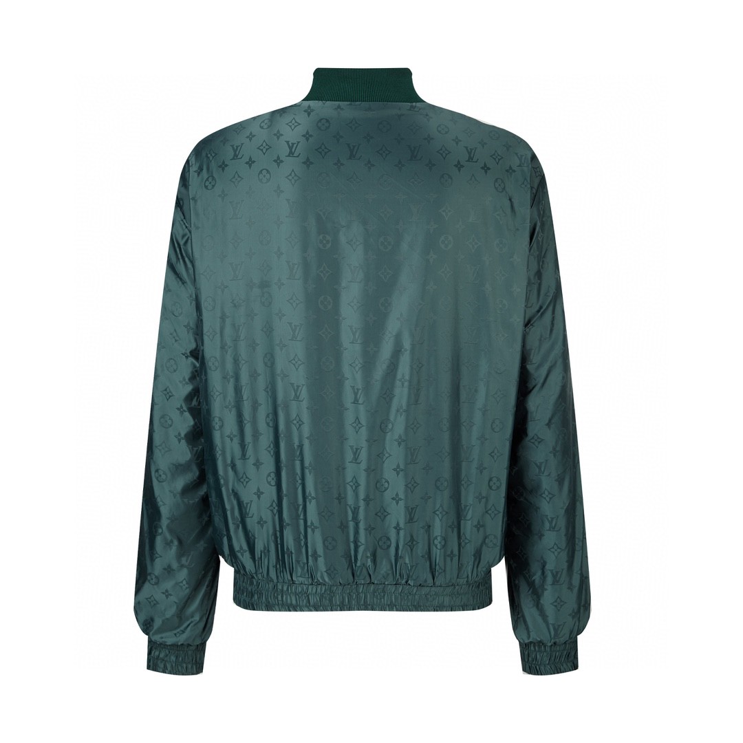 LOUIS VUITTON 路易威登 双面穿拉链夹克 外套 绿色1AF716