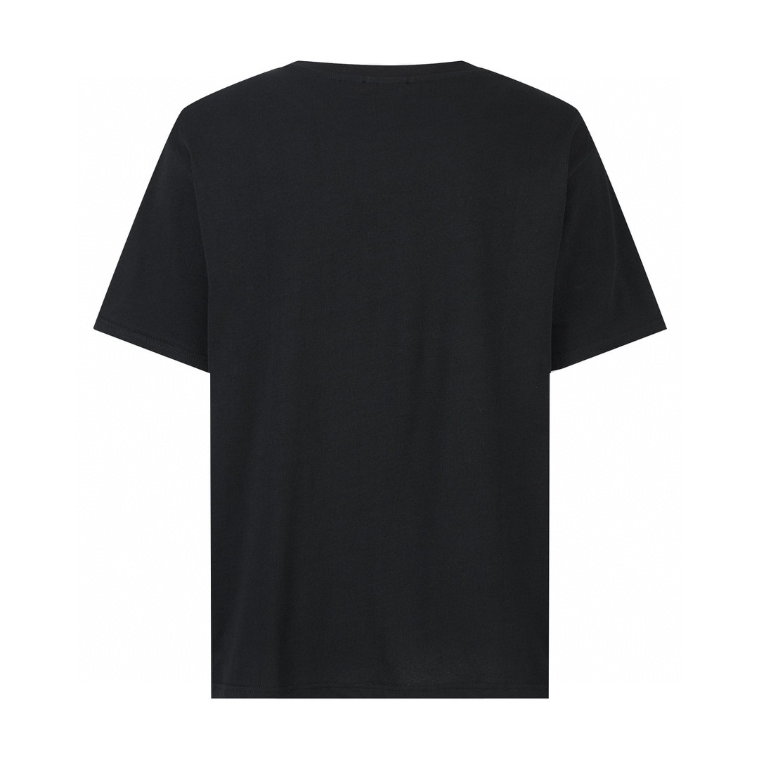 CELINE 赛琳 字母logo印花 短袖 T恤 圆领 夏款 黑色 2X59M671Q-38AW