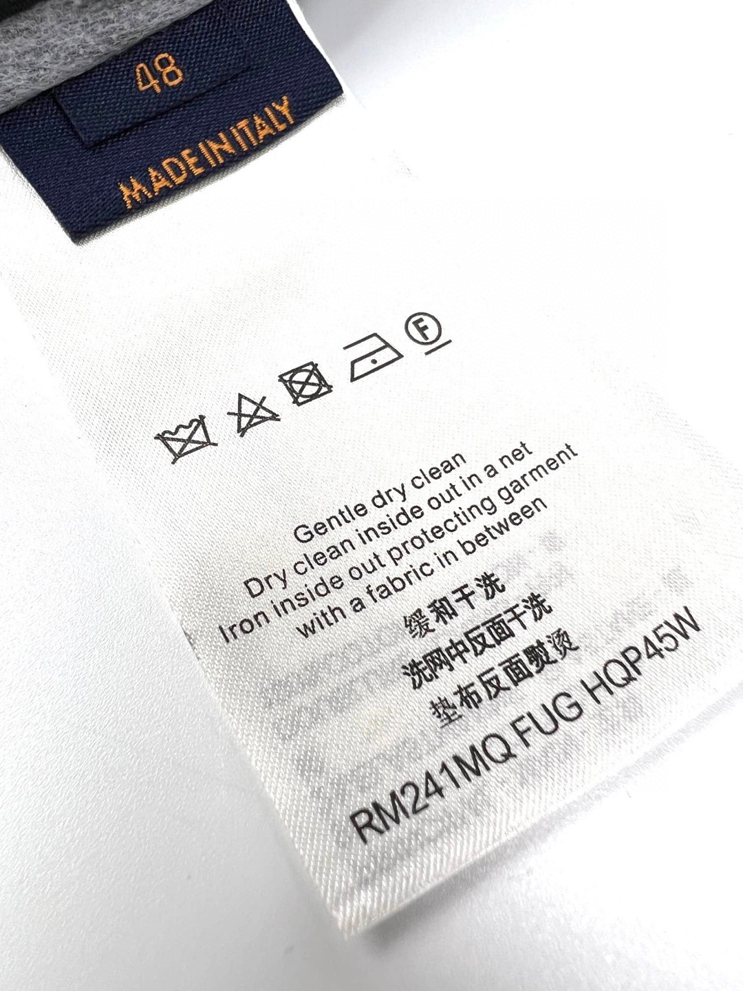 LOUIS VUITTON 路易威登 纯色植绒工装裤 休闲裤 裤子 长裤 男款 黑色 1AFATD