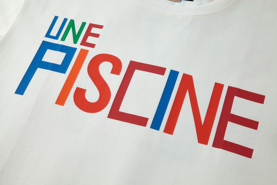 GUCCI 古驰 彩色字母logo印花 短袖 T恤 圆领 套头 夏季 白色 616036-XJFFX-9095