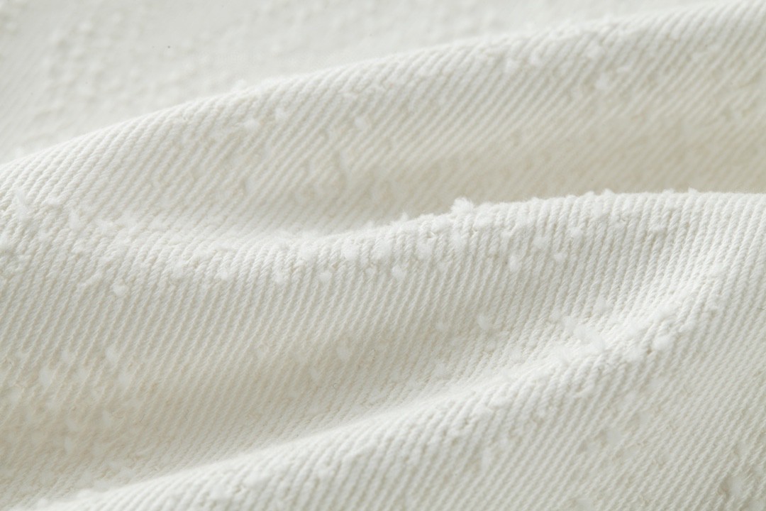 DIOR 迪奥 纯色菱形格提花 夹克 外套 长袖 秋冬款 白色 343D494A336X-C000