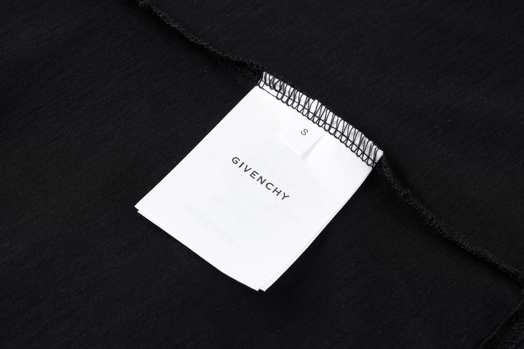 Givenchy 纪梵希 logo印花 T恤 短袖 套头 夏款 黑色 BM71JB3YLZ-001