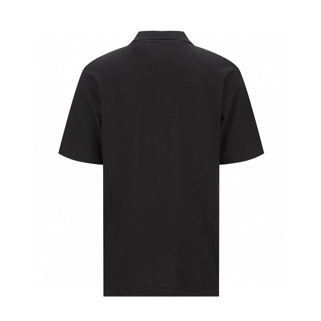 Givenchy 纪梵希口袋刺绣Polo衫 T恤 短袖 套头 夏款 黑色 