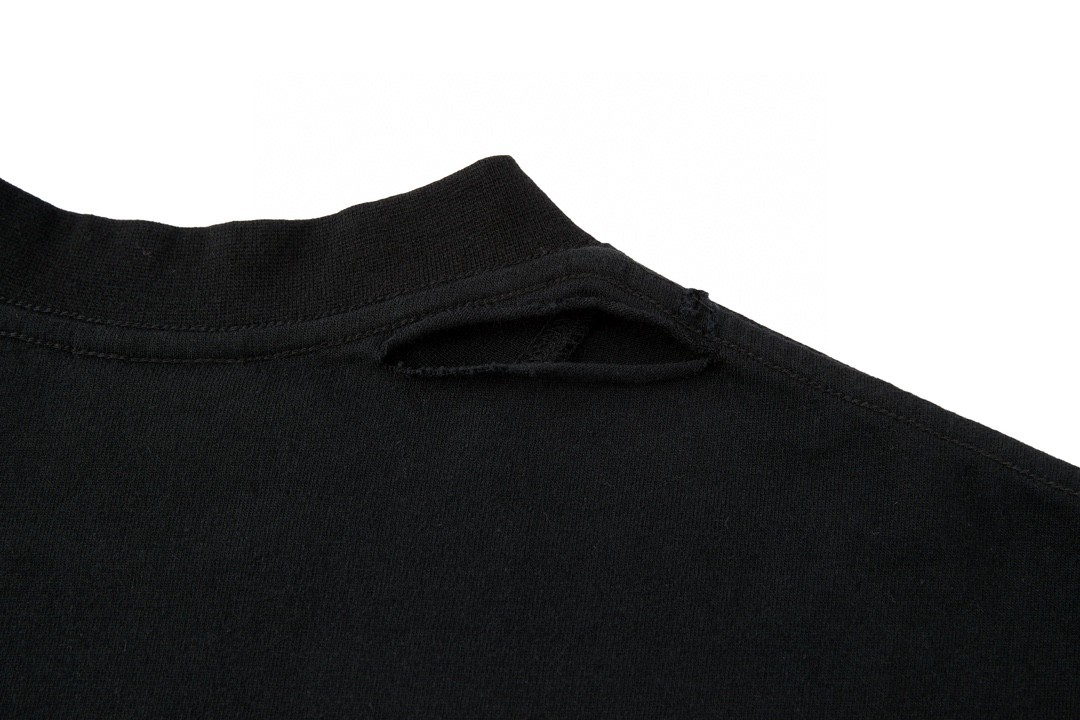 Balenciaga 巴黎世家 Planet 字母logo印花短袖 T 恤 圆领 夏季 黑色 