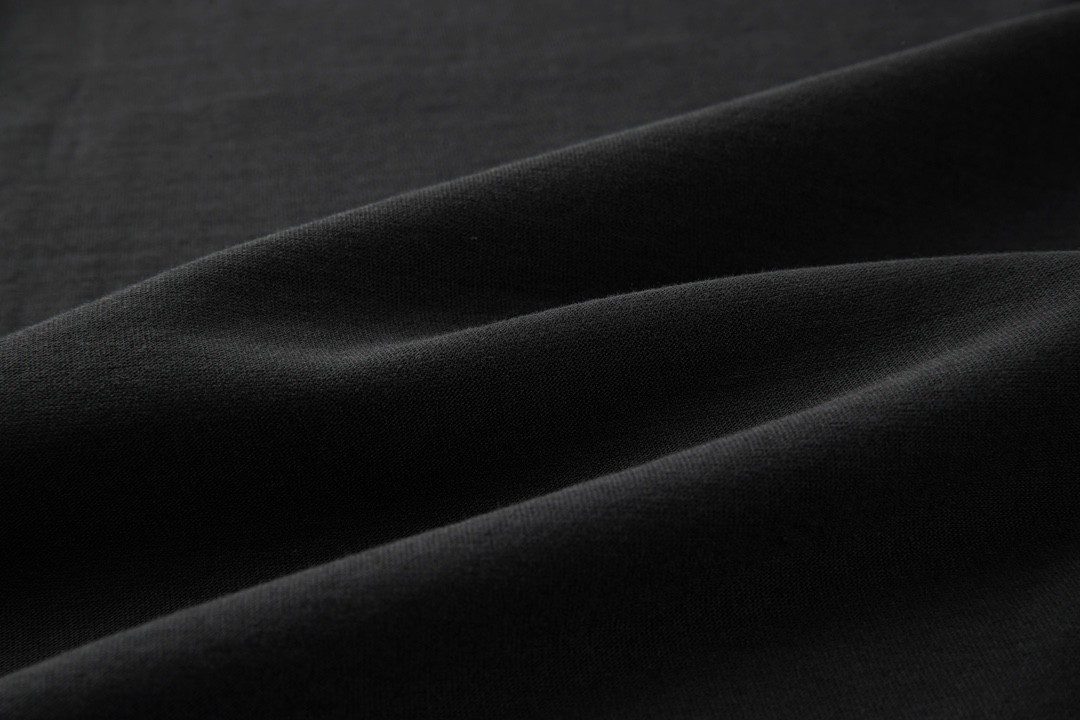 Balenciaga 巴黎世家 双环字母logo印花短袖 T 恤 圆领 夏季 黑色 787358TQVJ41569