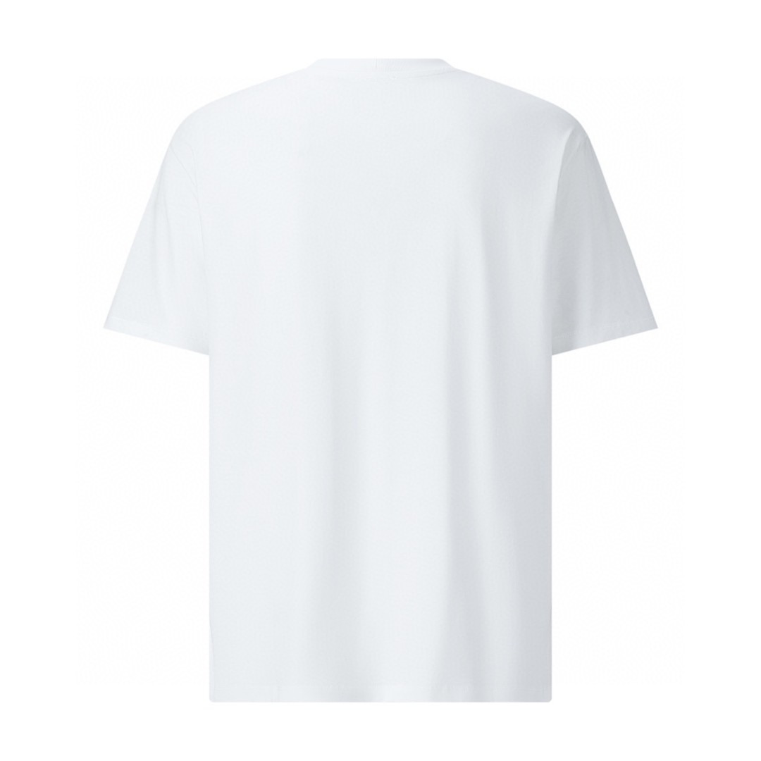 CELINE 赛琳 ed broner 联名款 椰树烫钻 短袖 T恤 圆领 夏款 白色 2X48C671Q-01EA