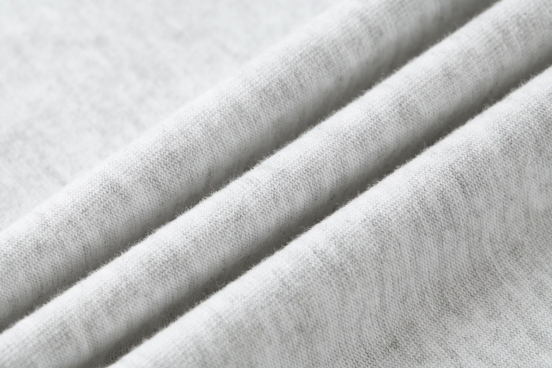 Balenciaga 巴黎世家 双环字母logo印花短袖 T 恤 圆领 夏季 灰白色 787358TQVU52569