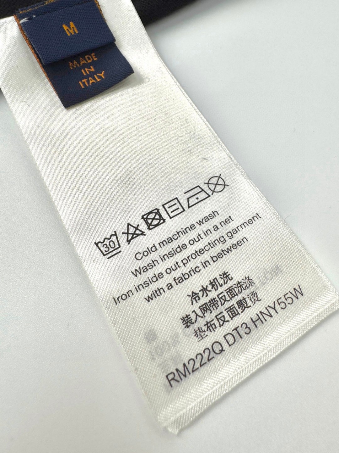 LOUIS VUITTON 路易威登 刺绣字母logo针织Polo衫 短袖 T 恤 上衣 夏款 黑色