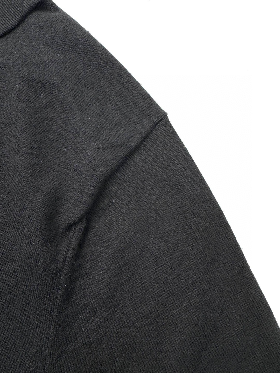 LOUIS VUITTON 路易威登 刺绣字母logo针织Polo衫 短袖 T 恤 上衣 夏款 黑色