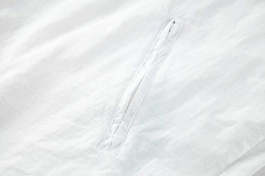 Balenciaga 巴黎世家 刺绣Logo字母 立领拉链夹克 运动服 外套 长袖 秋冬 白色